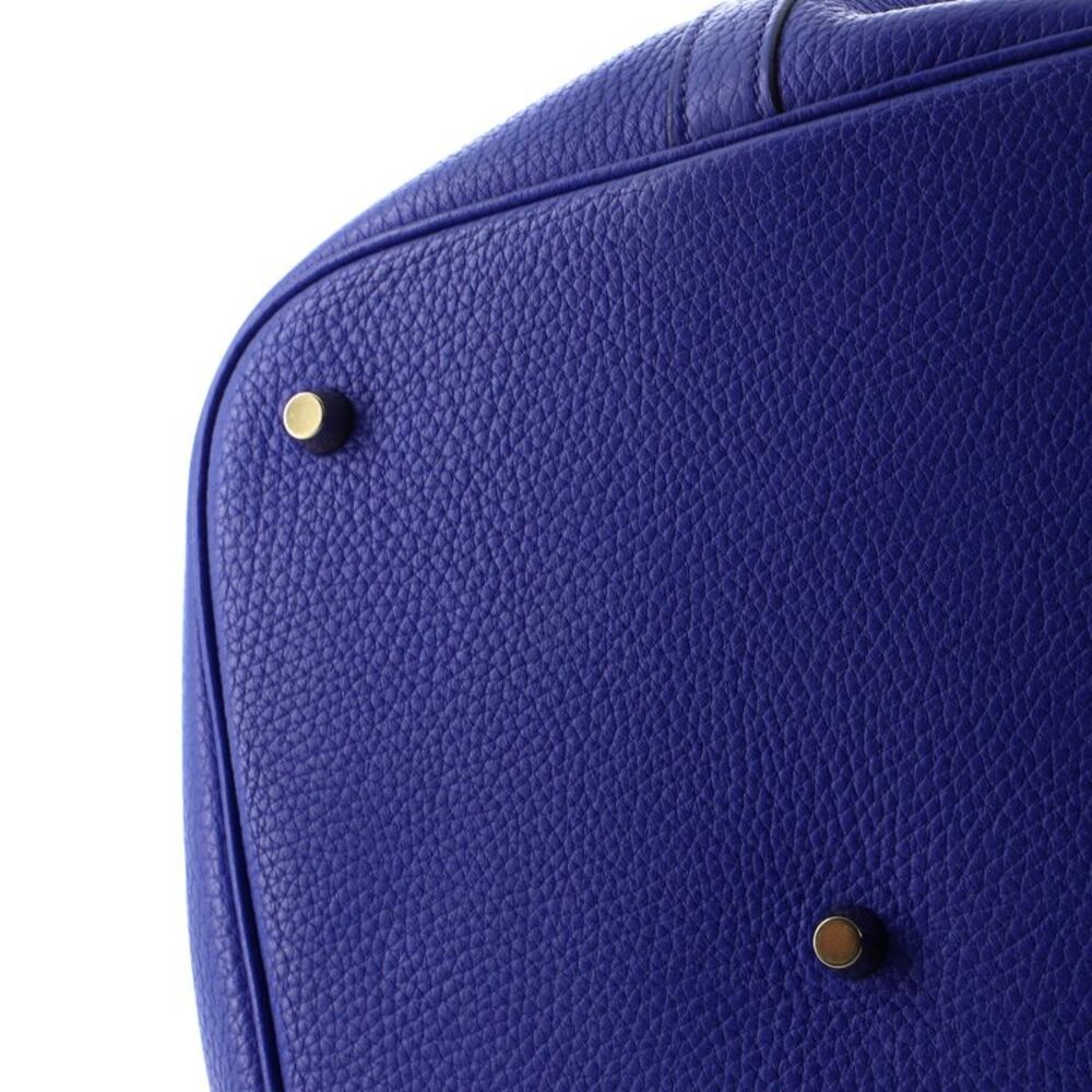 Hermes Picotin Lock Bag Clemence GM Blue - Picture 6 of 9